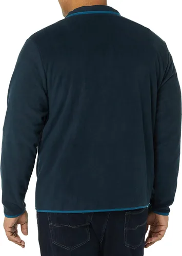Vista 4 de Tienda Essentials Chaqueta de forro polar con cierre frontal para hombre