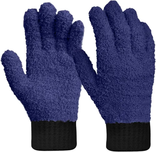 Vista 18 de MIG4U Guantes de limpieza de microfibra para el hogar, guantes para limpiar persianas, ventanas, contraventanas, muebles y coche, reutilizables, sin