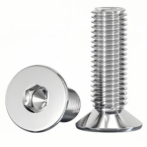 Vista 35 de Tornillos Phillips M1.6 x 4 mm avellanados de cabeza plana NACX, A2-70, tono plateado, acero inoxidable 304, 100