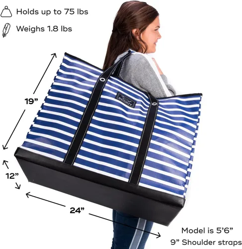 Vista 2 de SCOUT 4 Boys Bolsa Tote con Cremallera XX-Large - Bolsa Duradera y Ligera para Playa, Piscina, Viajes Familiares, Almacenamiento - Resistente al
