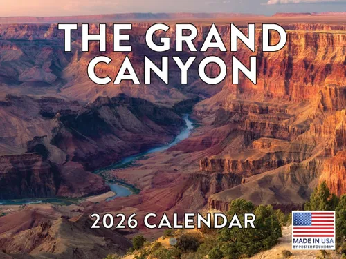 Vista 36 de Calendario mensual de pared de regalos de Parques Nacionales 2025, 12 meses Fabricado en EE.UU.