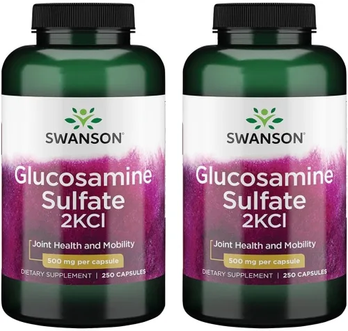 Vista 6 de Swanson Sulfato de Glucosamina 2Kcl 500 Miligramos 250 Cápsulas