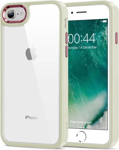Vista 288 de HOOMIL Funda para iPhone 7 Plus/iPhone 8 Plus de 5.5 Pulgadas, sin amarillamiento, protección contra caídas, cubierta trasera dura transparente
