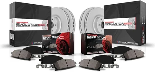 Vista 2 de PowerStop Kit de freno delantero y trasero para BMW 320i xDrive 2013-18 328d xDrive 2014-18 328i 2016 328i GT xDrive 2014-16 328i xDrive 2013-16