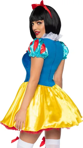 Vista 4 de Leg Avenue Cuento de hadas Blancanieves para mujer