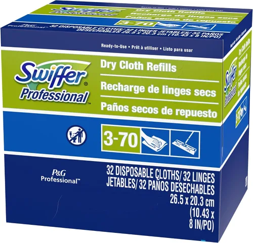 Vista 3 de Swiffer 33407BX - Sistema de recarga en seco, paño, blanco, 32/caja