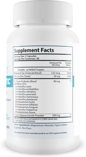 Vista 2 de Sugar Bump Bio Probiótico - Probióticos para la salud sanguínea - Apoya el equilibrio saludable de la sangre S ya en el rango normal - Apoyo