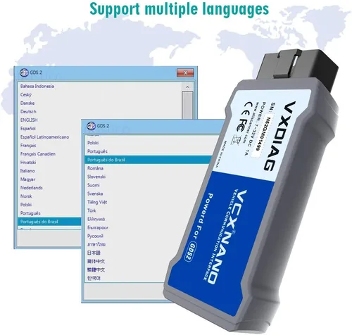 Vista 3 de Sistema de Diagnóstico VXDIAG VCX / Programación NANO Múltiple GDS2 y TIS2WEB para GM / Opel