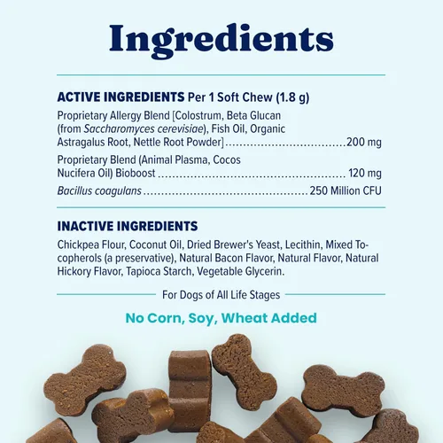 Vista 8 de Masticables de oro sólido para alergias para perros para picazón en la piel