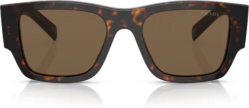 Vista 4 de Prada PR 10ZS 2AU06B Tortuga Gafas de sol de almohada de plástico Lente marrón, Carey