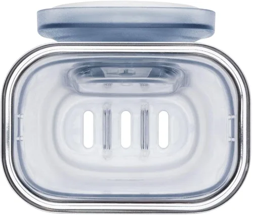 Vista 3 de OXO Good Grips Stronghold - Taza multiusos de succión para ducha, transparente