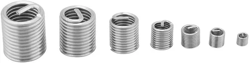 Vista 4 de Kit de reparación de rosca, kit de insertos de bobina, kit de reparación de roscas de acero inoxidable, insertos M3 M4 M5 M6 M8 M10 para evitar