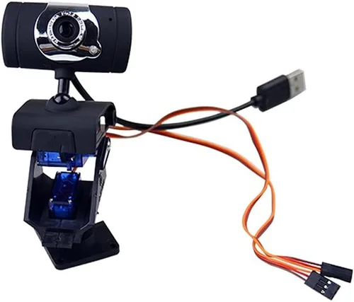 Vista 2 de Mini Pan/Tilt Cámara Plataforma Anti-Vibración Cámara Montaje w/2 Servos Aviones FPV