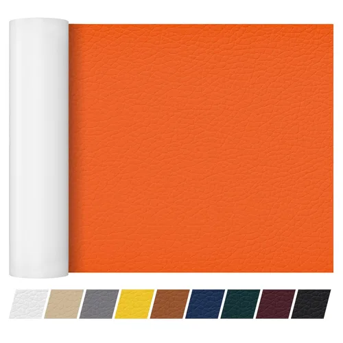 Vista 74 de Cinta de parche de reparación de cuero de 4 x 60 pulgadas, cinta autoadhesiva fuerte para muebles, sofás, sillones, asientos de automóvil, armarios