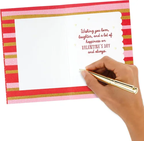 Vista 5 de Hallmark - Tarjeta de San Valentín (amor, risa, felicidad)