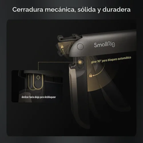 Vista 4 de SmallRig Jaula universal plegable P20 para teléfono, plataforma de video para teléfono inteligente, estabilizador de caja de vlogging