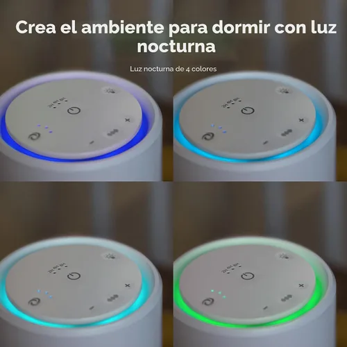 Vista 5 de Frida Baby 3-en-1 Purificador de Aire para Bebés para Alivio de Alergias, Máquina de Sonido para Dormir + Luz Nocturna, Purificador con Filtro HEPA