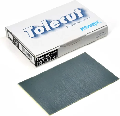 Vista 18 de Tolecut PSA - Hojas de lijado de bloque de 4 cortes, naranja K-1200, 191-1546, 25 hojas