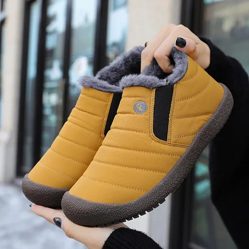Vista 5 de Cute Winter Boots for Women Fashion Womens Winter Ankle Boots Low Heel Winter Boots Waterproof Women's Winter Ankle Booties Waterproof Winter Boots
