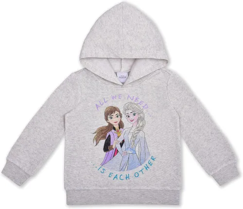 Vista 2 de Disney Frozen Girls - Conjunto de 2 piezas con capucha y leggings - AzulGris