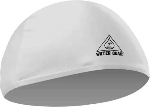 Vista 12 de Water Gear Synthetic Fiber Swim Cap - Comfortable and Durable Swimming Cap - Keeps Short or Long Hair Dry