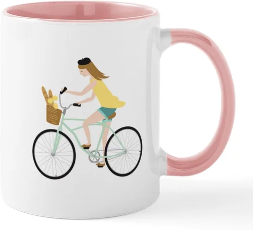 Vista 26 de CafePress Bicycle Bike Riding 11 Oz Ceramic Mug 11 oz (325 ml) Ceramic Coffee Mug