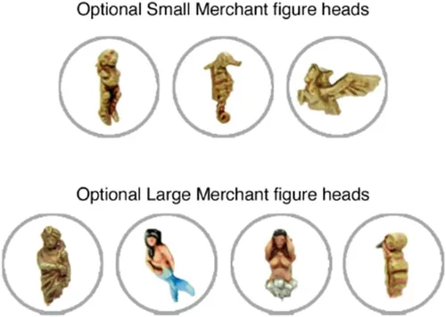 Vista 3 de Warlord Games Black Seas: Juego de buques mercantes Figuras y accesorios de Hobby, Miniaturas de 1.102 in para Wargaming de mesa
