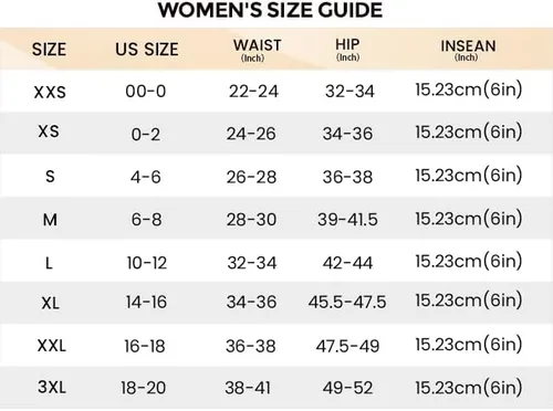 Vista 5 de Aoxjox Pantalones cortos de entrenamiento de cintura alta para mujer, con control de abdomen, pantalones cortos de yoga suaves de 6 pulgadas
