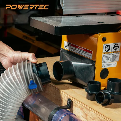 Vista 9 de POWERTEC 70297 Adaptador modular paso 4 en 1 - Compra accesorios de manguera para colector de polvo Vac