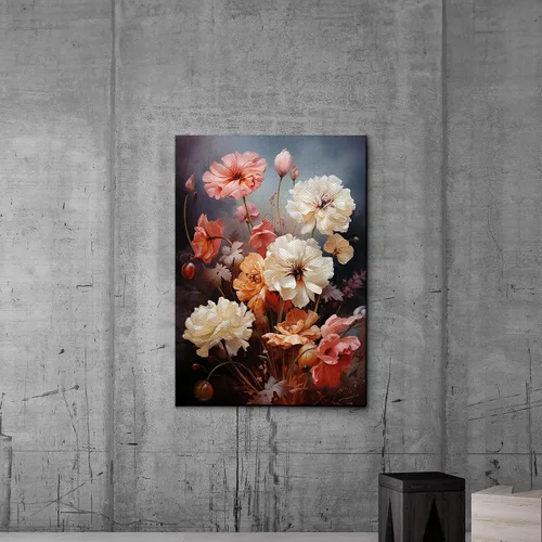 Vista 3 de Nature's Abundance, Wild Flowers Landscape Prints, A Captivating Farmhouse Art Celebrating the Beauty of Floral Splendor, Canvas, Home Decor