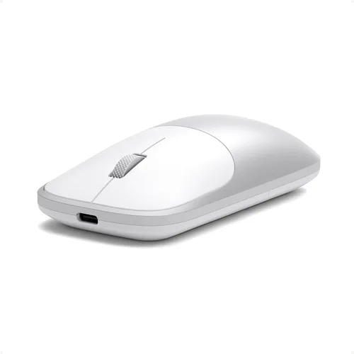 Vista 10 de Satechi Ratón inalámbrico Slim EX, Bluetooth y 2.4 GHz, clics silenciosos, rubor