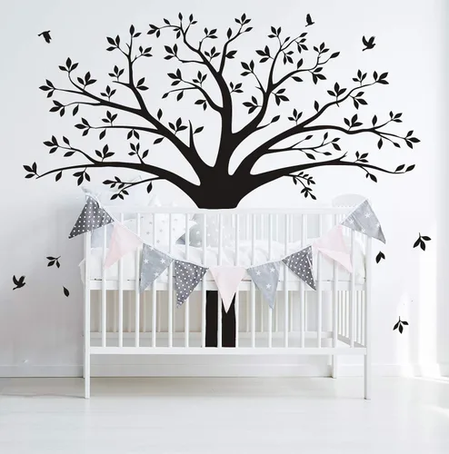 Vista 7 de Tamaño grande árbol de familia Marcos de Fotos pegatina de pared vinilo calcomanía decorativo para pared para la decoración del hogar