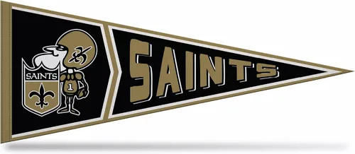 Vista 9 de Rico Industries NFL Retro - Alt 12" x 30" Felt Wall Décor Pennant - Great for Home/Bed Room/Man Cave Décor