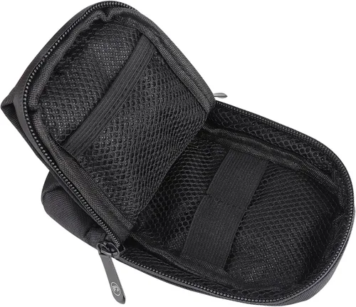 Vista 7 de FIREDOG Bolsa a prueba de olores, bolsa a prueba de olores para perro probada Mini bolsas de cruce para almacenamiento de viaje (negro)