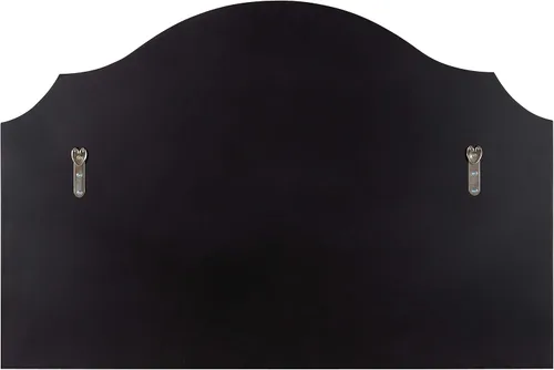 Vista 5 de Kate and Laurel Leanna Glam - Espejo de pared horizontal, 20 x 30, dorado, sofisticado espejo grande para pared