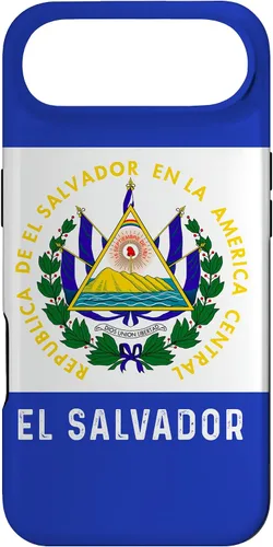 Vista 27 de El Salvador Carcasa de Teléfono Celulares Con Bandera Y Mapa - Carcasa para iPhone 17