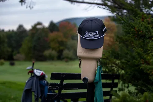 Vista 5 de SHANKITGOLF Divertido sombrero de golf legalize Mulligans ajustable, Negro