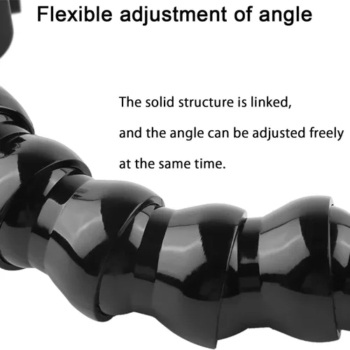 Vista 2 de FiTSTILL Soporte de Abrazadera Flexible Jaws con Cuello de Ganso Ajustable de 19 Secciones Compatible con Go Pro Hero