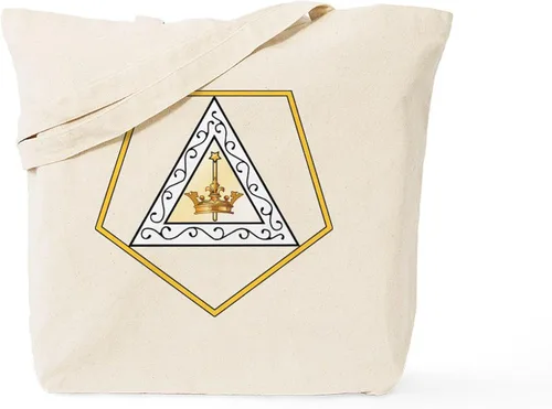 Vista 9 de CafePress Eastern Star Tote Bag Bolsa de lona natural, bolsa de compras de tela, Caqui