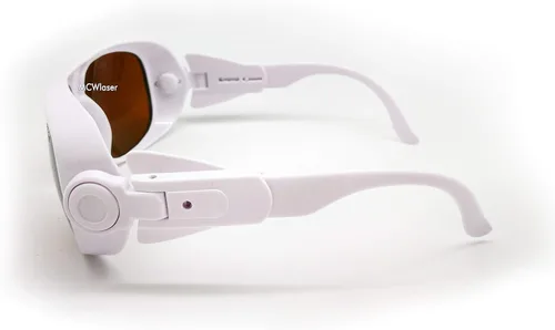 Vista 4 de MCWlaser 190-540nm y 800-1700nm Gafas de Seguridad Láser OD5+, Protección Yag, Láser Azul, Verde y Luz UV, Anteojos de Protección Láser para 405nm
