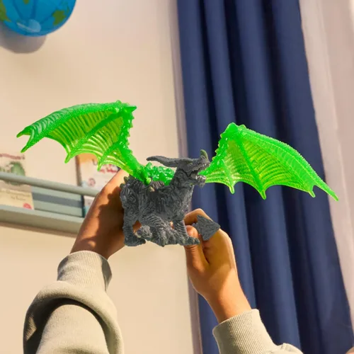 Vista 2 de Schleich Eldrador - Figura de juguete de dragón de roca - Niños a partir
