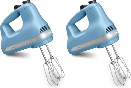 Vista 16 de KitchenAid KHM512 - Batidora de mano de 5 velocidades, ultra potencia, Aqua Sky