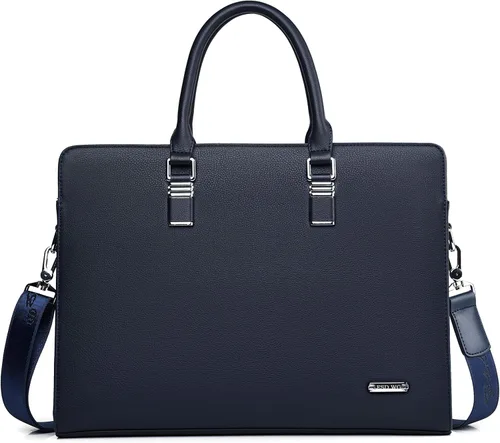 Vista 8 de FSD.WG Bolso de negocios Cartera de cuero Bolso de hombro para portátil Bolso de negocios para hombres