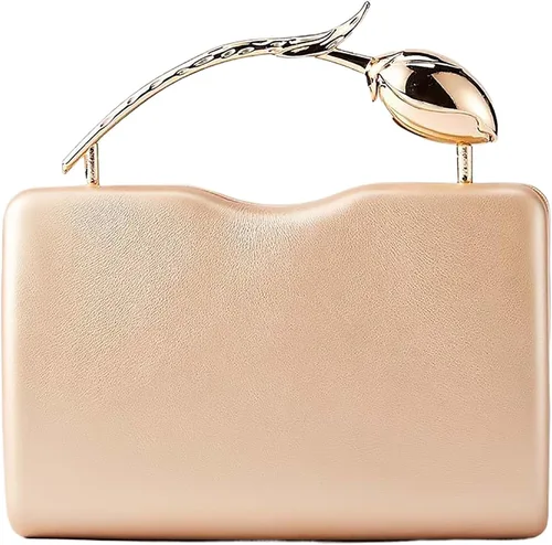 Vista 29 de Bolso de mano de piel sintética desmontable con cadena cruzada, bolso de noche, bolso de mano para mujer, formal, boda, fiesta, baile de graduación
