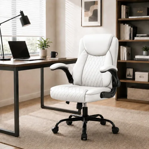 Vista 16 de GTPLAYER Black Office Desk Chair with 90° Flip-up Arm, 2 Pack