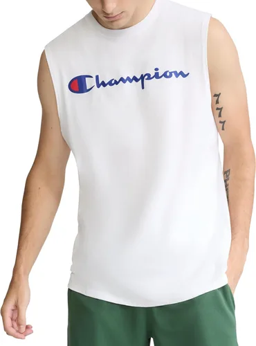 Vista 17 de Champion Camiseta sin mangas para hombre, camiseta muscular clásica con gráfico, camiseta sin mangas para hombre (Regular o Grande y Alto)