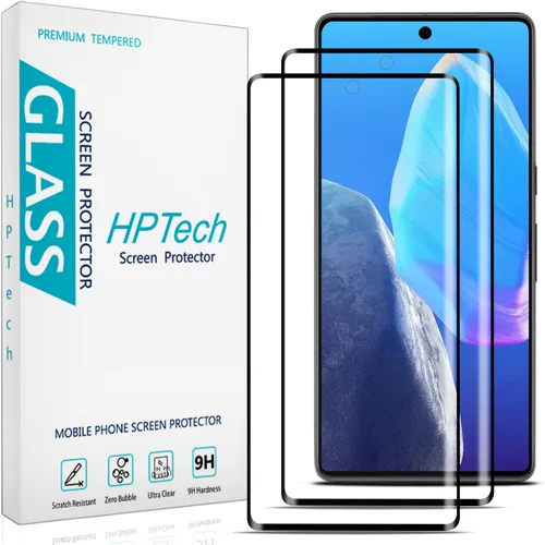 Vista 10 de Paquete de 2 protectores de pantalla de privacidad para Google Pixel 7 Pro Película de vidrio templado antiespía, cobertura de pantalla completa