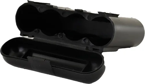 Vista 4 de Powertron Batteries 3 Pack AA/AAA / CR123A Black Battery Holder Storage Cases