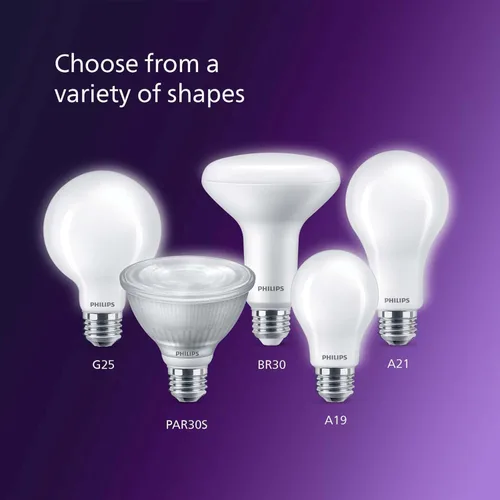 Vista 10 de PHILIPS LED Paquete de 2 Bombillas de Luz G25 de 60W de Ultra Definición Luz de Día (5000K) 500 Lúmenes (5W = 60W) Regulables Esmeriladas Sin