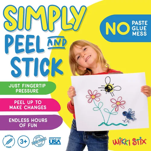 Vista 4 de Wikki Stix Tarjetas Divertidas del Alfabeto para Aprender